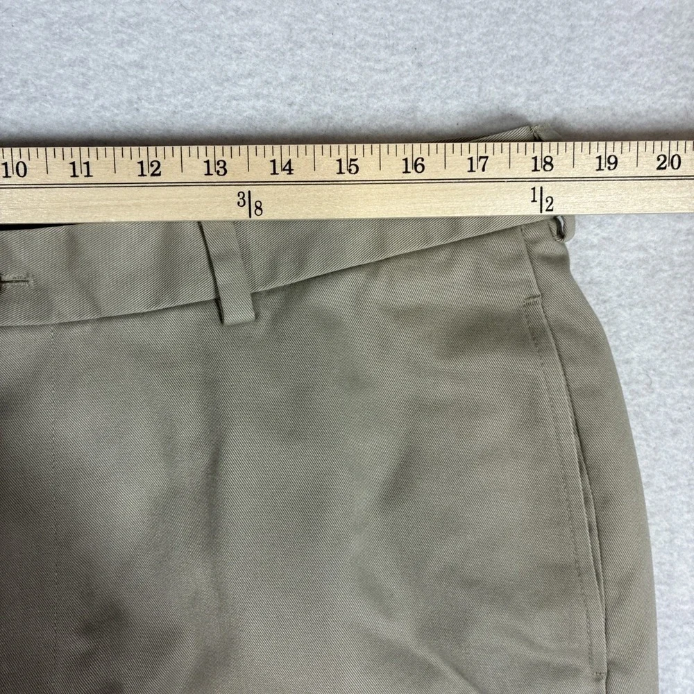 Brooks Brothers Advantage Chino Hudson Khaki Mens Size 37x30 Preppy Business